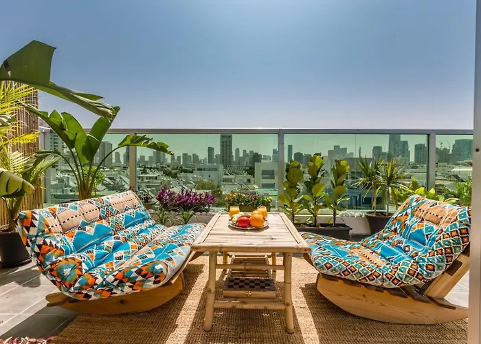 ‏ Dizengoff Duplex - Center Tel Aviv